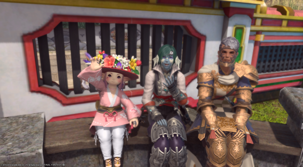 3 pekoes chilling on a bench!
Kisusu Kisu, Belen Kaliska, Merillexis Eirnin
