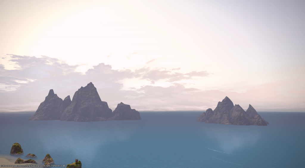 Ocean view atop the lighthouse.
