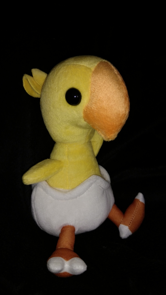 Gift for my FFXIV-loving niece!
Got this for her seventh birthday since she loves to play FFXIV with me and loves the chocobo chick minions.
Keywords: FFXIV;chocobo;Final Fantasy;Jennifer;niece